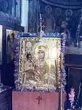 Trójręka Ikona Matki Bożej w monasterze