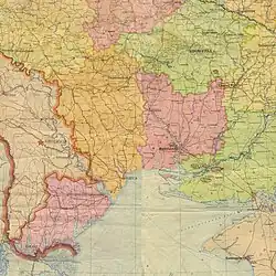 Plan obwodu izmailskiego