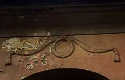 Ornament na jednej z wież pałacu