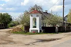 Kapliczka w 1909 roku