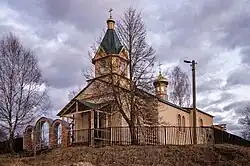 Cerkiew Świętego Ducha w Rzeczkach (stan sprzed pożaru)