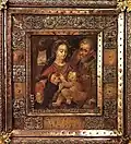 Obraz Świętej Rodziny ze św. Franciszkiem z XVI w.
