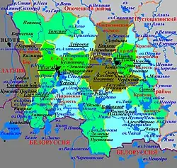 Plan rejonu siebieskiego