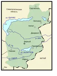 Mapa Siedmiorzecza