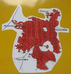 Mapa opisywanego kraju