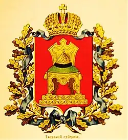 Herb guberni z herbarza W. Sukaczewa z lat 1878-1881