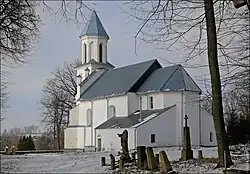 Kościół od strony prezbiterium (2015)