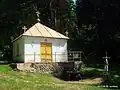 Kaplica-sanktuarium św. Jana Chrzciciela w okolicy wsi Woronki