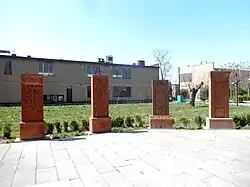 Chaczkary przy katedrze