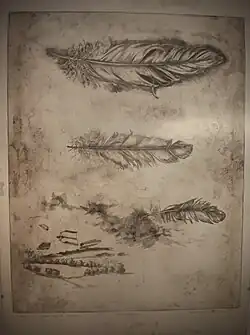 Pogrzeb ptaszka (akwaforta 1979) (własność prywatna - Niemcy)