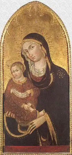 Nicolò da Voltri, Madonna z Dzieciątkiem