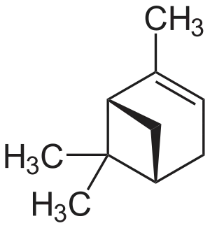 Struktur von (−)-α-Pinen