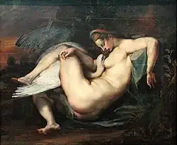Peter Paul Rubens, Leda z łabędziem, przed 1600