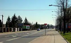 Droga nr 72 w Szatoni