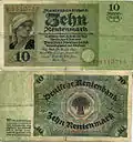 10 Rentenmarek z 1925