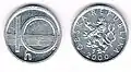 10 halerzy czeskich z 2000 r