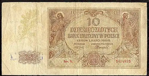 10 złotych „Reguła” awers