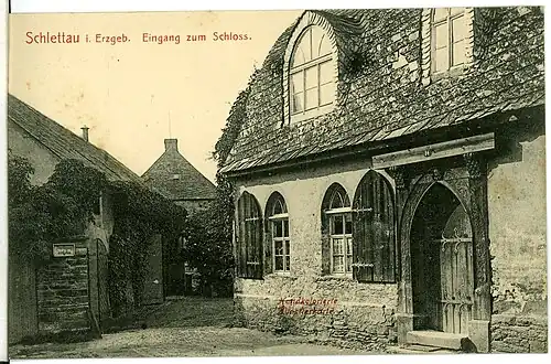 Fragment zabudowań w 1910