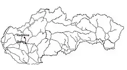 Mapa przebiegu linii kolejowej 142