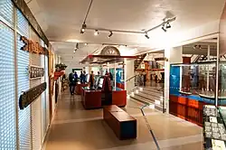 Wnętrze muzeum (2018)