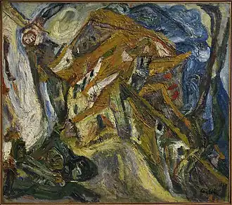 Chaim Soutine, Widok Céret, ok. 1921–1922
