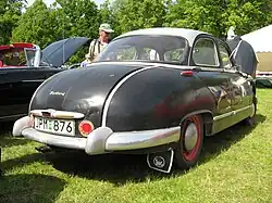 Widok z tyłu, model 1955