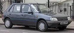 Peugeot 205 - 2 miejsce w europejskim Car Of The Year 1984