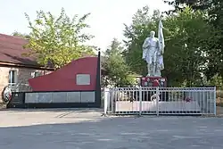 Zbiorowa mogiła żołnierzy radzieckich poległych w walkach z 1943r. w pobliżu wsi Hlibiwka