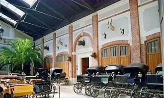 Wozownia z kolekcją pojazdów konnych