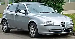 Alfa Romeo 147 - 1 miejsce w europejskim Car Of The Year 2001