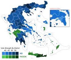 Wyniki w poszczególnych okręgach