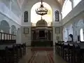 Wnętrze synagogi im. Małżonków Nożyków