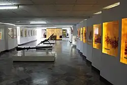 Wnętrze muzeum Playa Girón