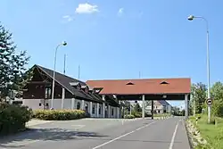 Widok od strony czeskiej (czerwiec 2012)