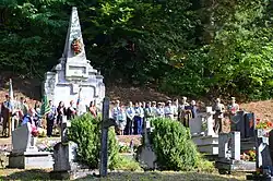 Uroczystości na cmentarzu