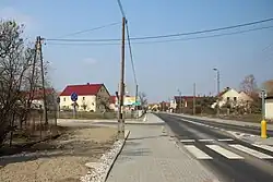 DW 401 w Starym Grodkowie