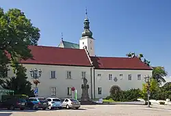 Zamek od strony rynku