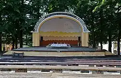 Muszla koncertowa w Lądku-Zdroju