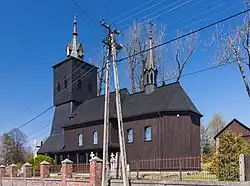 Zabytkowy kościół św. Anny w Gołkowicach