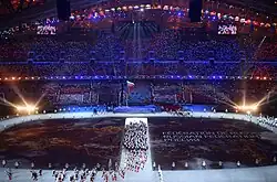 Ceremonia otwarcia Zimowych Igrzysk Olimpijskich 2014 – parada narodów