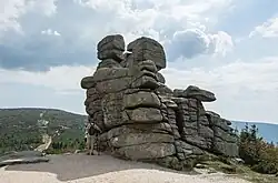 Skałki po czeskiej stronie