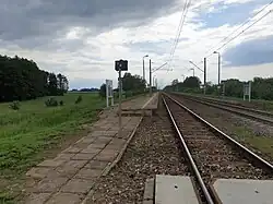 Dojście do peronu 1 (2020)