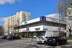 Pawilon handlowo-usługowy przy ul. Dzikiej 4 w 2022 roku