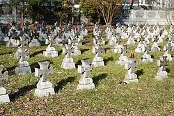 Fragment cmentarza garnizonowego