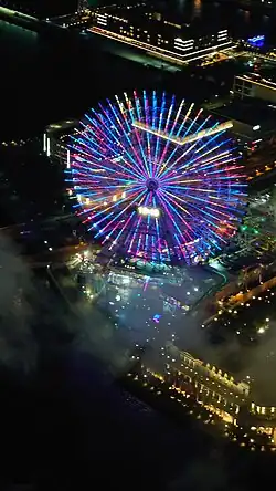 Zdjęcie wykonane z budynku Landmark Tower