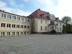 Willa starosty i łącznik od strony ul. Moniuszki