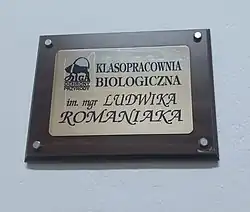 Klasopracownia biologiczna im. Ludwika Romaniaka w sanockim II LO