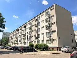 Budynek przy ul. Kolady 4 wybudowany w technologii WUF-60