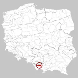 Mapa regionu