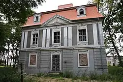 Oficyna, w zespole pałacowym, mur., pocz. XIX w.